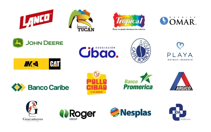 Empresas y marcas que han confiado en Expo Trece para sus stands y eventos